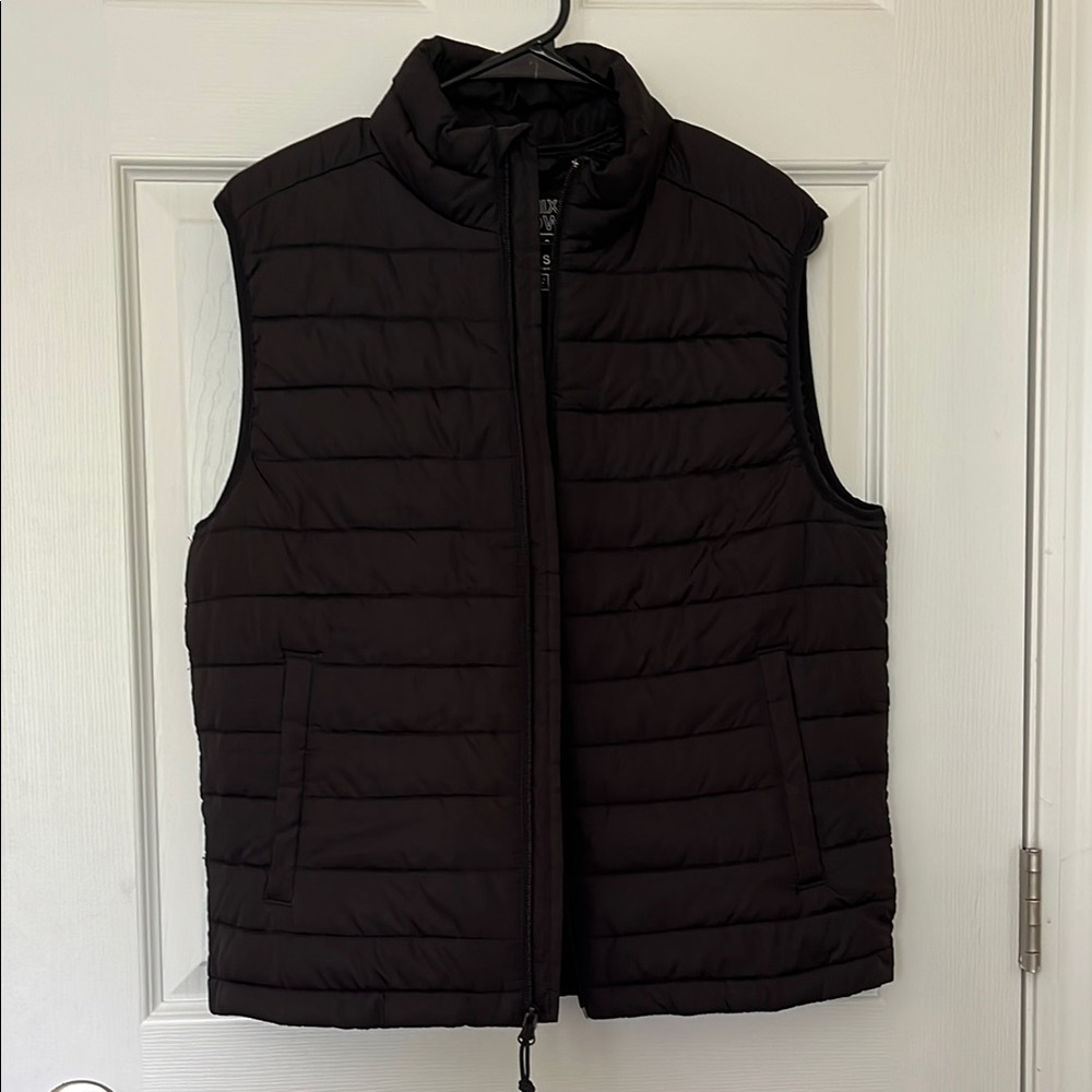 Black Puffer Vest